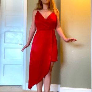 BCBG Cocktail Party Faux Wrap Dress